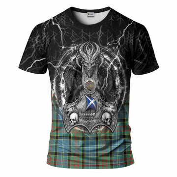 Paisley Tartan Crest T-Shirt Celtic Odin's Raven Legacy