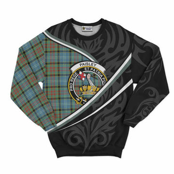 Paisley Tartan Family Crest Sweatshirt Celtic Scottish Thistle Floral