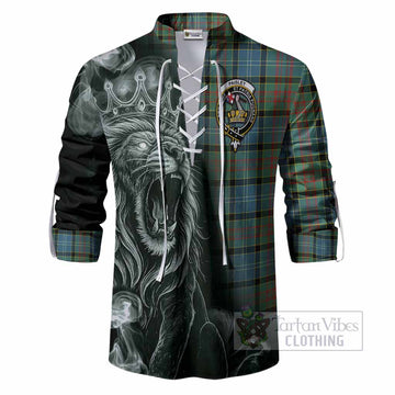 Paisley Tartan Ghillie Shirt Roaring Lion Heritage