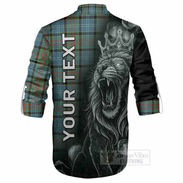 Paisley Tartan Ghillie Shirt Roaring Lion Heritage