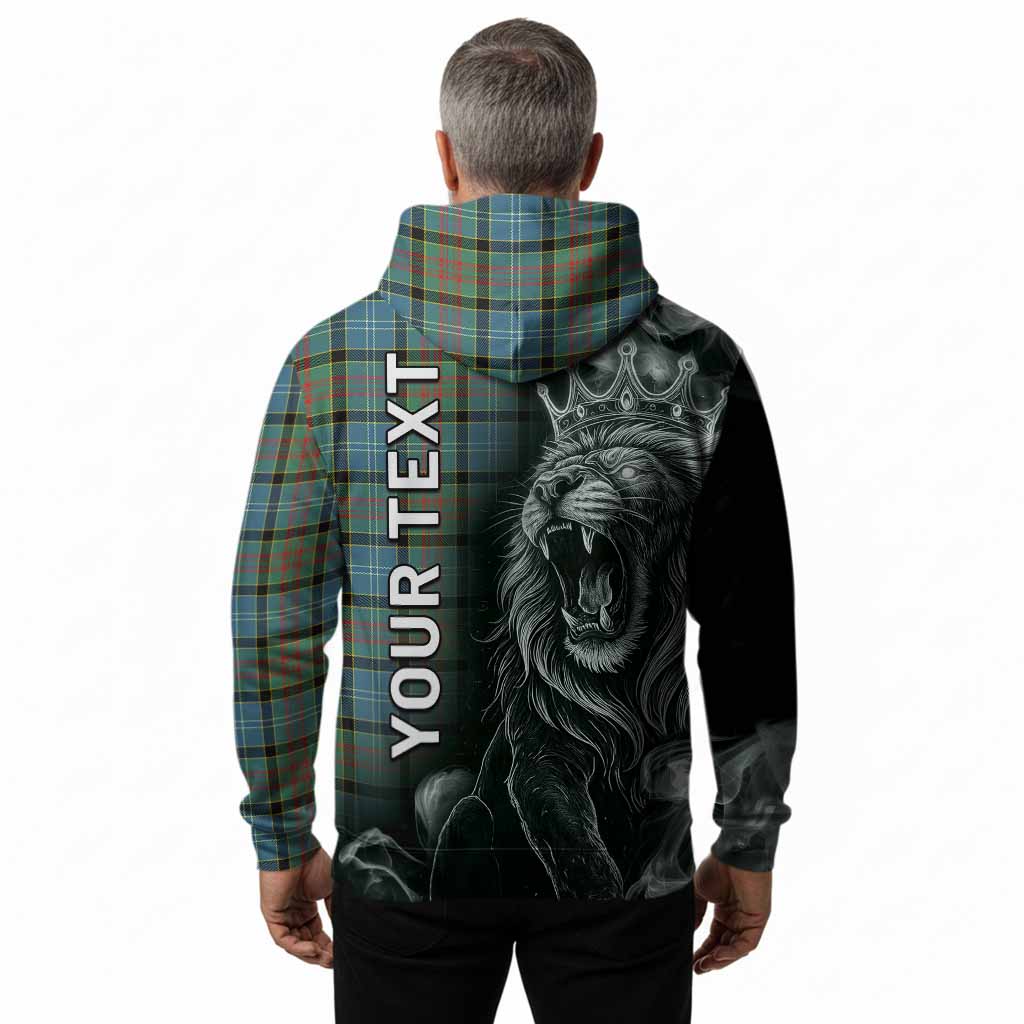 Paisley Tartan Hoodie Roaring Lion Heritage