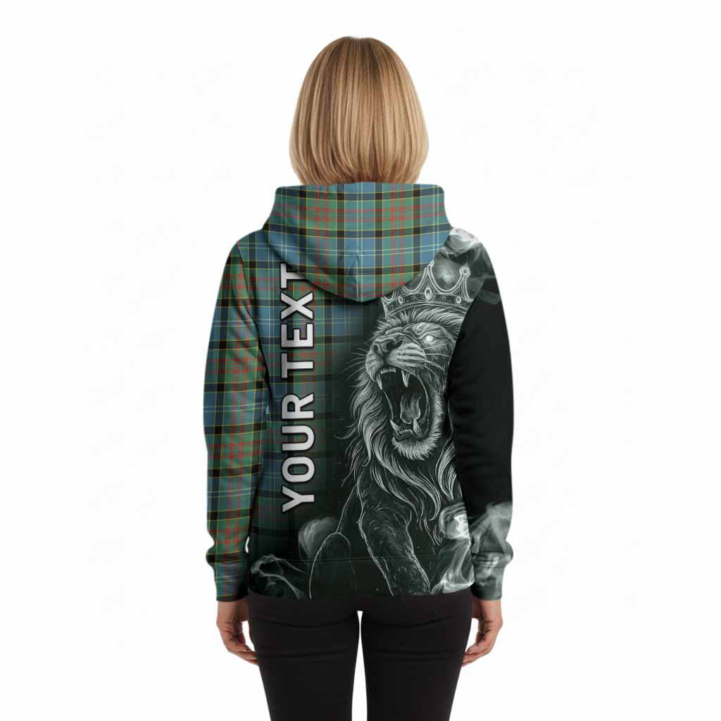 Paisley Tartan Hoodie Roaring Lion Heritage