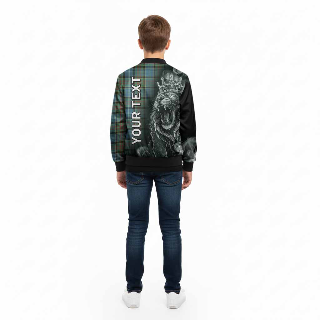 Paisley Tartan Kid Bomber Jacket Roaring Lion Heritage