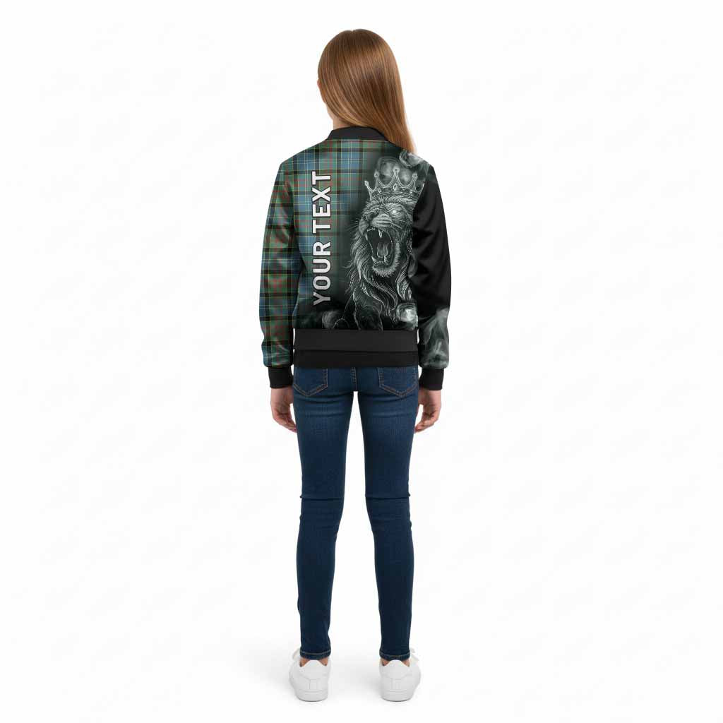 Paisley Tartan Kid Bomber Jacket Roaring Lion Heritage