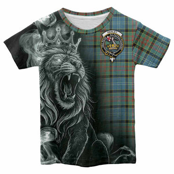 Paisley Tartan Kid T-shirt Roaring Lion Heritage