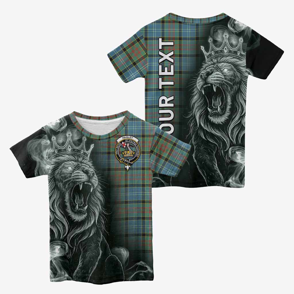 Paisley Tartan Kid T-shirt Roaring Lion Heritage