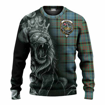 Paisley Tartan Knitted Sweater Roaring Lion Heritage