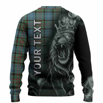 Paisley Tartan Knitted Sweater Roaring Lion Heritage