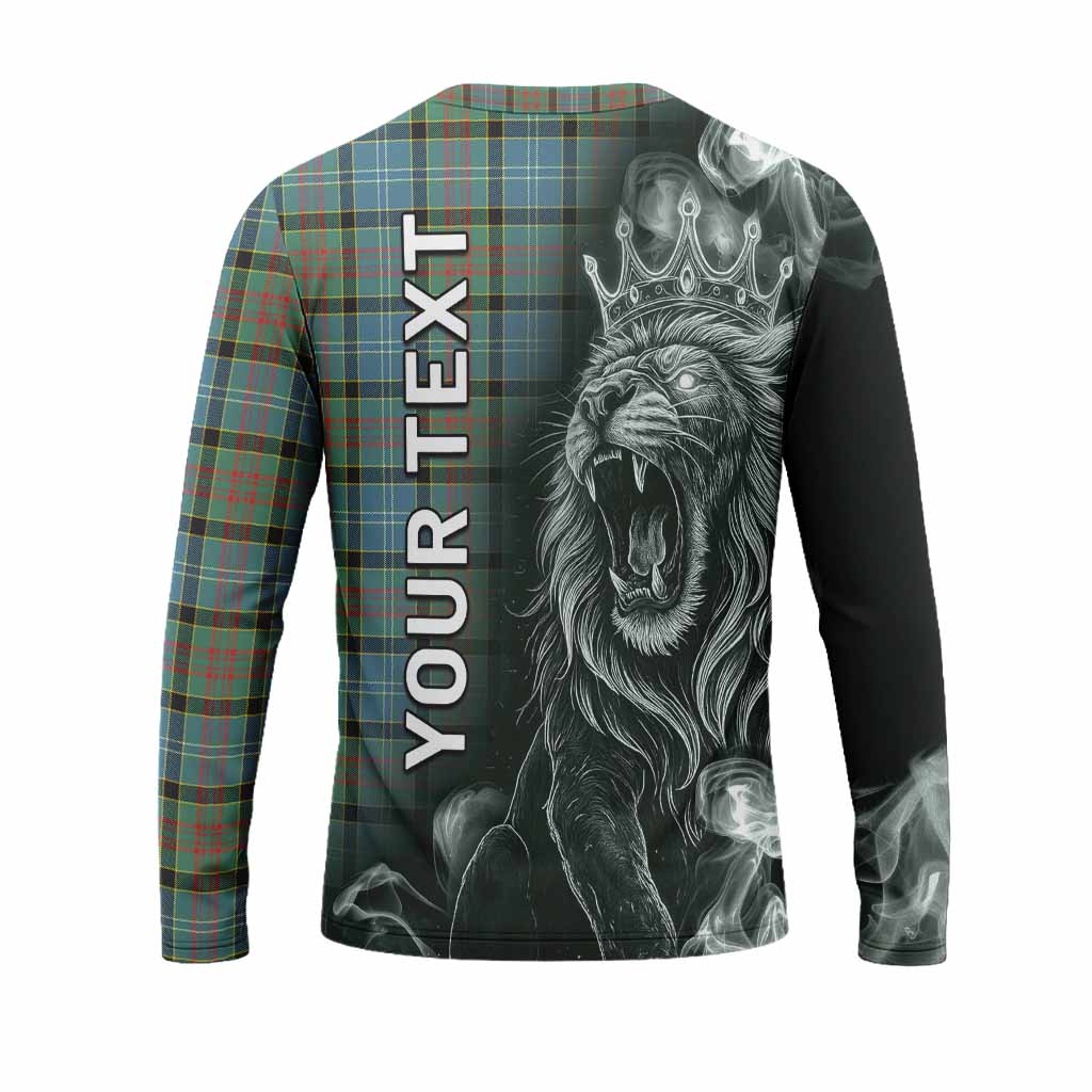Paisley Tartan Long Sleeve T-Shirt Roaring Lion Heritage
