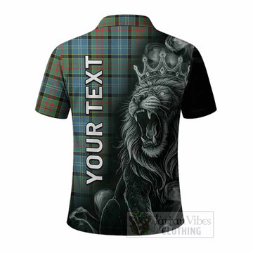 Paisley Tartan Polo Shirt Roaring Lion Heritage