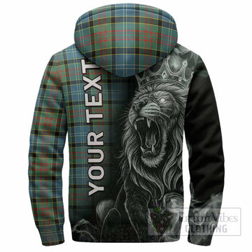 Paisley Tartan Sherpa Hoodie Roaring Lion Heritage