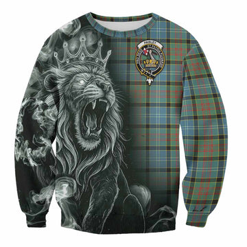 Paisley Tartan Sweatshirt Roaring Lion Heritage
