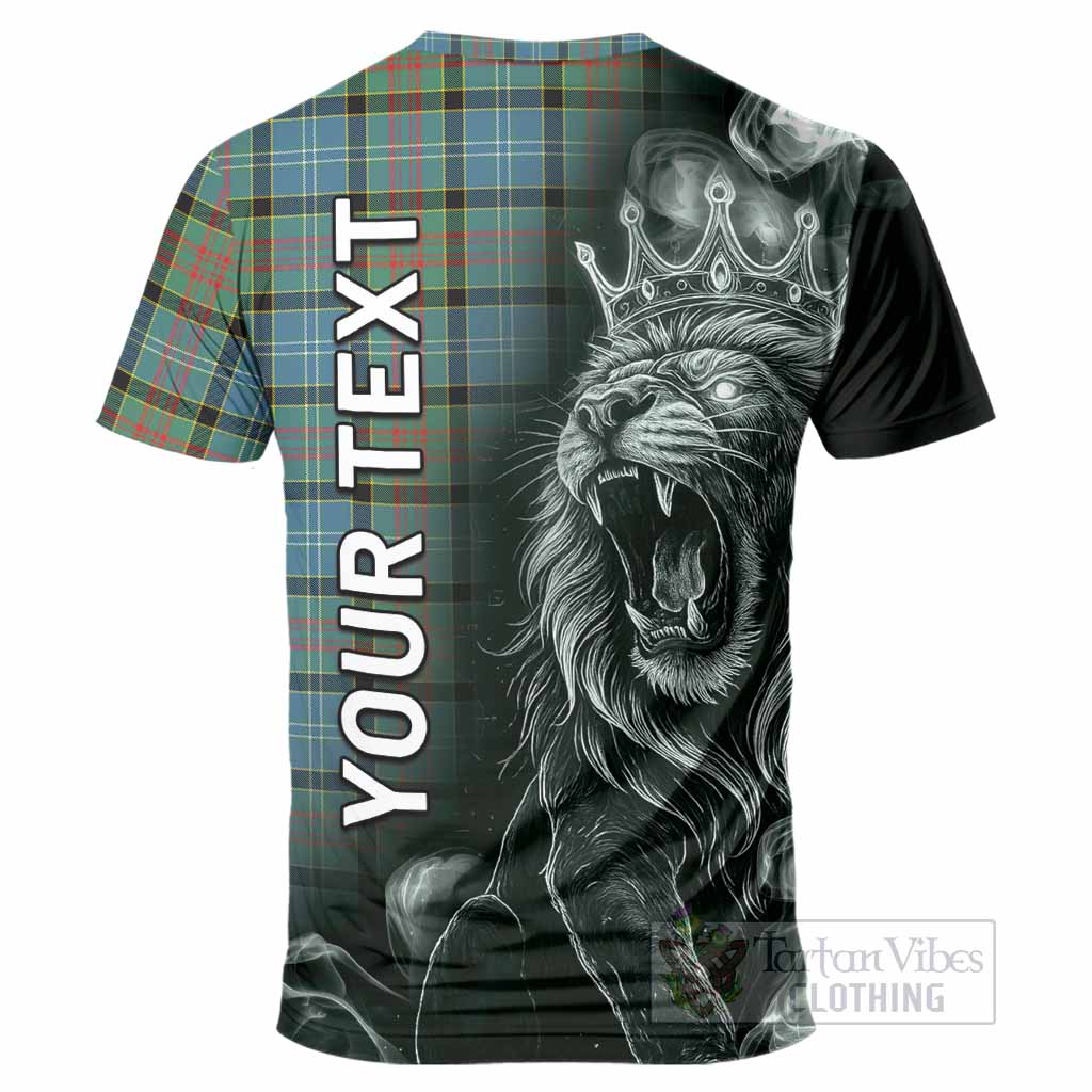 Paisley Tartan T-Shirt Roaring Lion Heritage