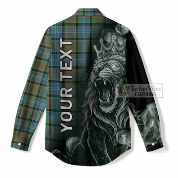 Paisley Tartan Women Casual Shirt Roaring Lion Heritage