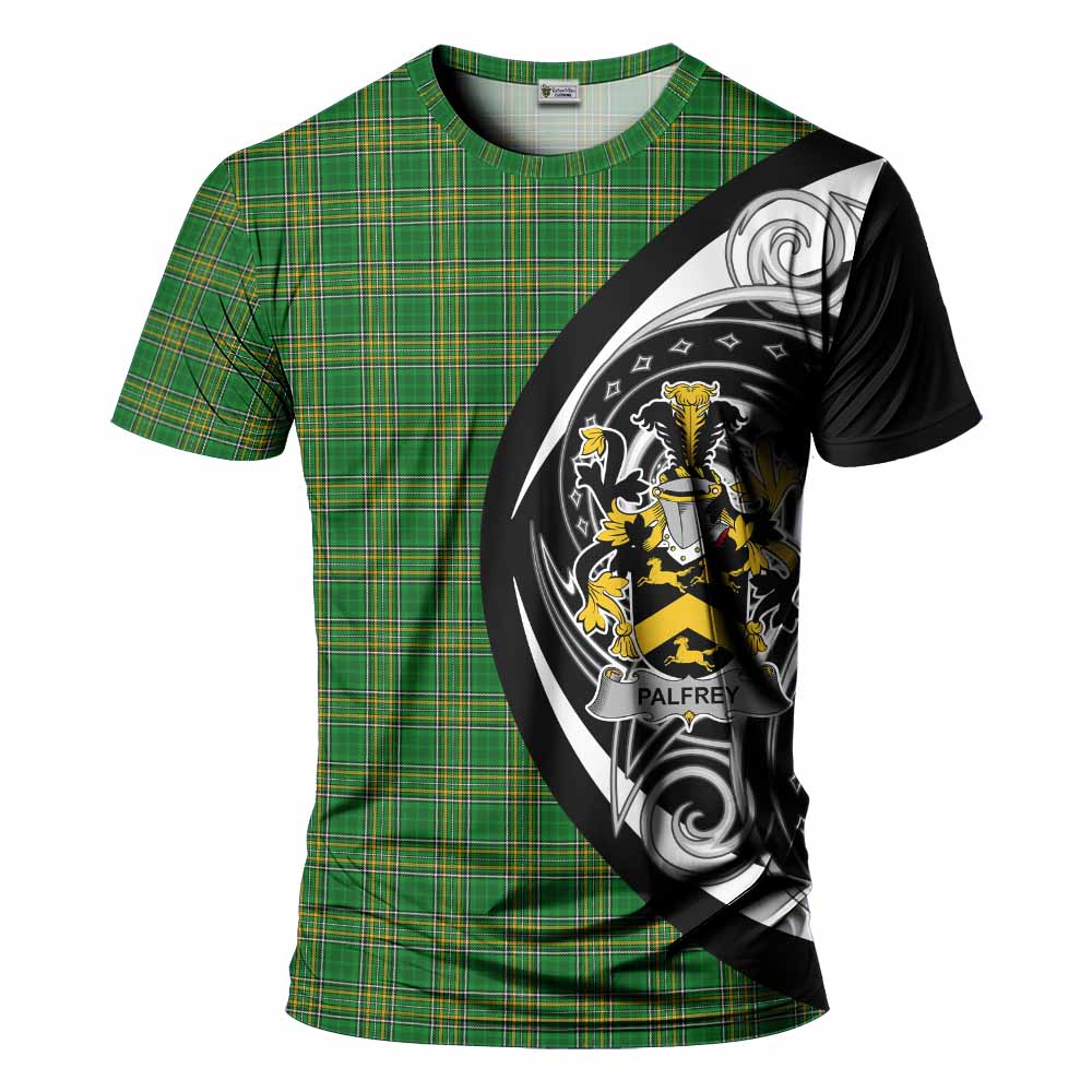 Tartan Vibes Clothing Palfrey Irish Clan T-Shirt Celtic Circle Style