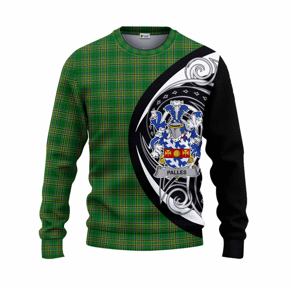 Tartan Vibes Clothing Palles Irish Clan Knitted Sweater Celtic Circle Style