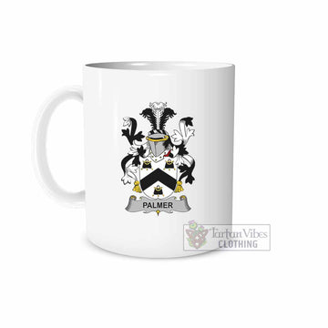 Tartan Vibes Clothing Palmer Irish Clan Coat of Arms Ceramic Mug