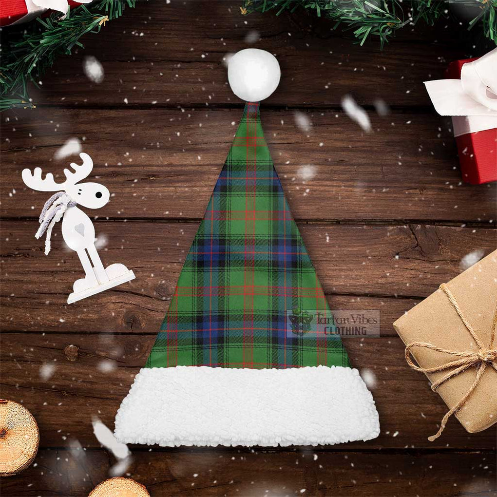 Park Tartan Christmas Santa Hats Christmas Hat S 20.5in (52cm) - Tartan Vibes Clothing