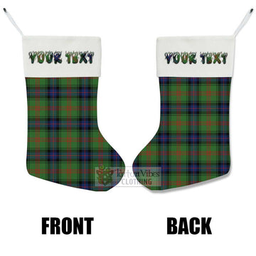 Park Tartan Christmas Stocking with Personalized Text - Tartan Vibes Clothing