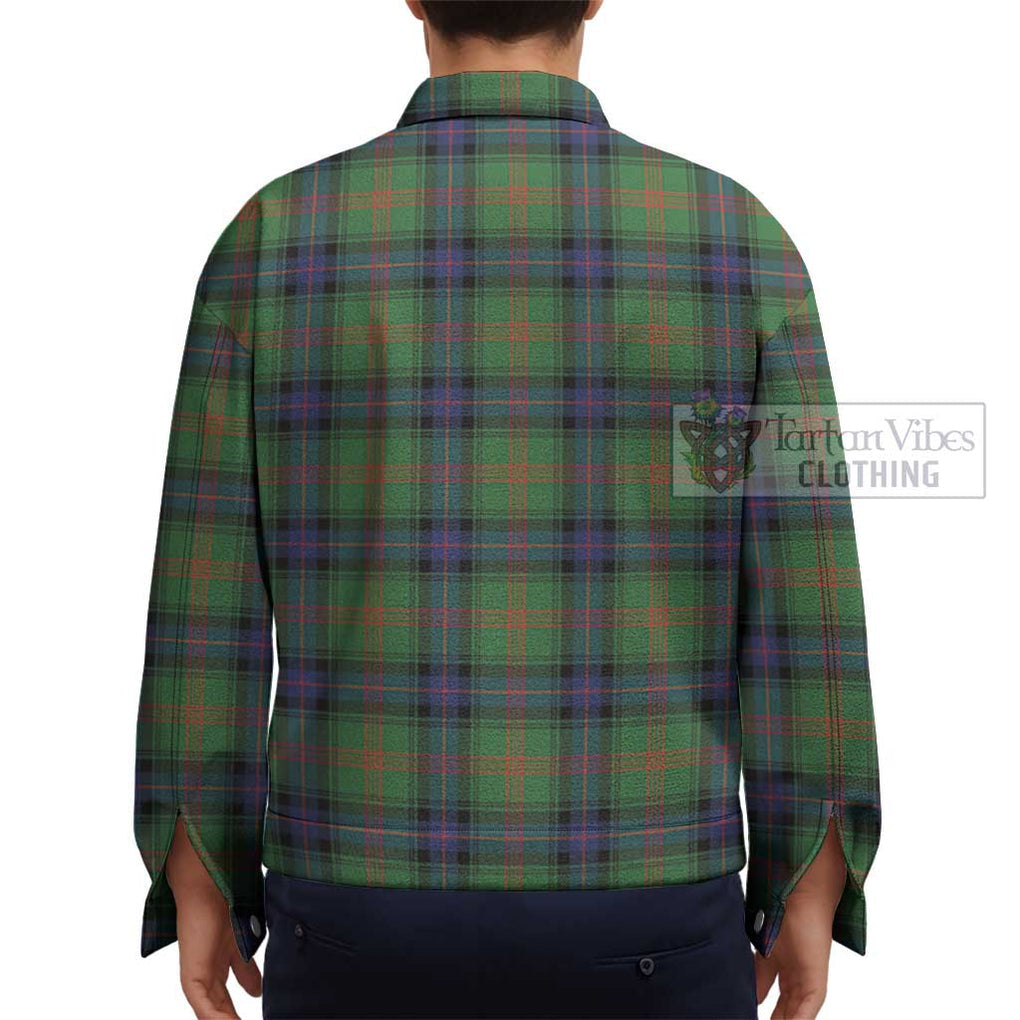 Park Tartan Unisex Lapel Cotton Jacket - Tartan Vibes Clothing