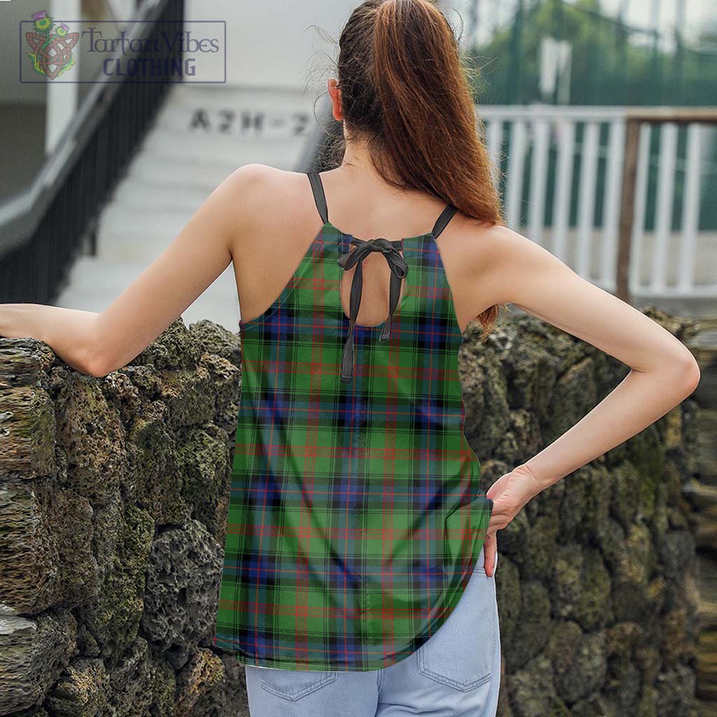Park Tartan Loose Halter Neck Camisole - Tartan Vibes Clothing
