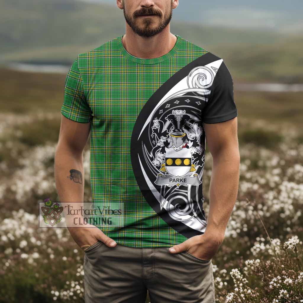 Parke Irish Clan T-Shirt Celtic Circle Style - Tartan Vibes Clothing