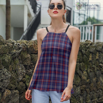 Parker Tartan Loose Halter Neck Camisole Women - Tartan Vibes Clothing