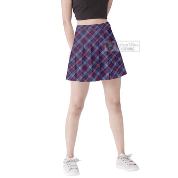 Parker Tartan Women's Plated Mini Skirt Cross Style Female - Tartan Vibes Clothing