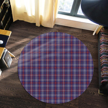 Parker Tartan Round Rug Premium Round Rug - Tartan Vibes Clothing