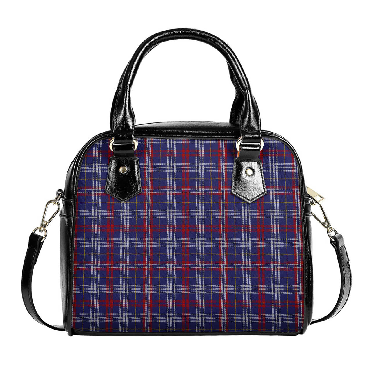 Parker Tartan Shoulder Handbags One Size 9*21*24 cm (3.54*8.27*9.45 inches) - Tartan Vibes Clothing