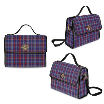 parker-tartan-leather-strap-waterproof-canvas-bag
