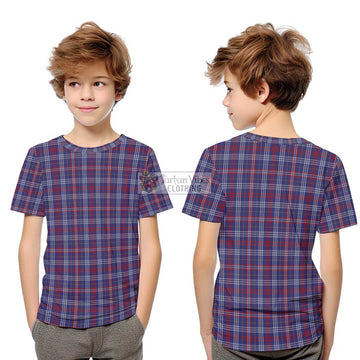 Parker Tartan Kid T-Shirt Youth XL Size14 - Tartan Vibes Clothing
