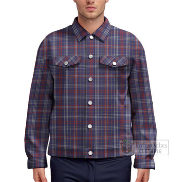 Parker Tartan Unisex Lapel Cotton Jacket Unisex - Tartan Vibes Clothing