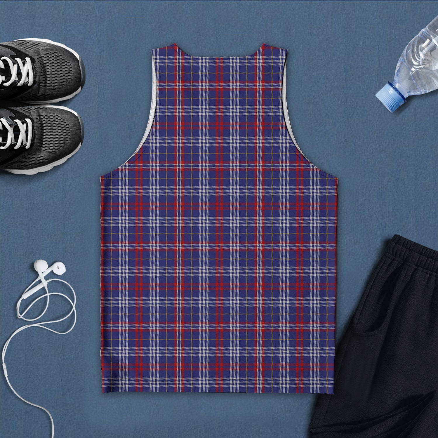 Parker Tartan Mens Tank Top - Tartan Vibes Clothing