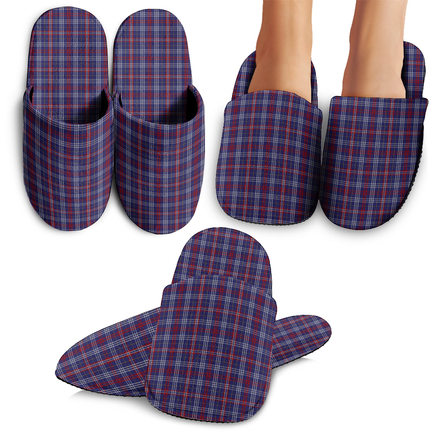 Parker Tartan Home Slippers - Tartan Vibes Clothing