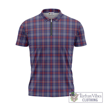 Parker Tartan Zipper Polo Shirt - Tartan Vibes Clothing