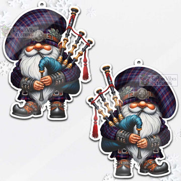 Parker Tartan Bagpiper Gnome Christmas Ornament - Tartan Vibes Clothing