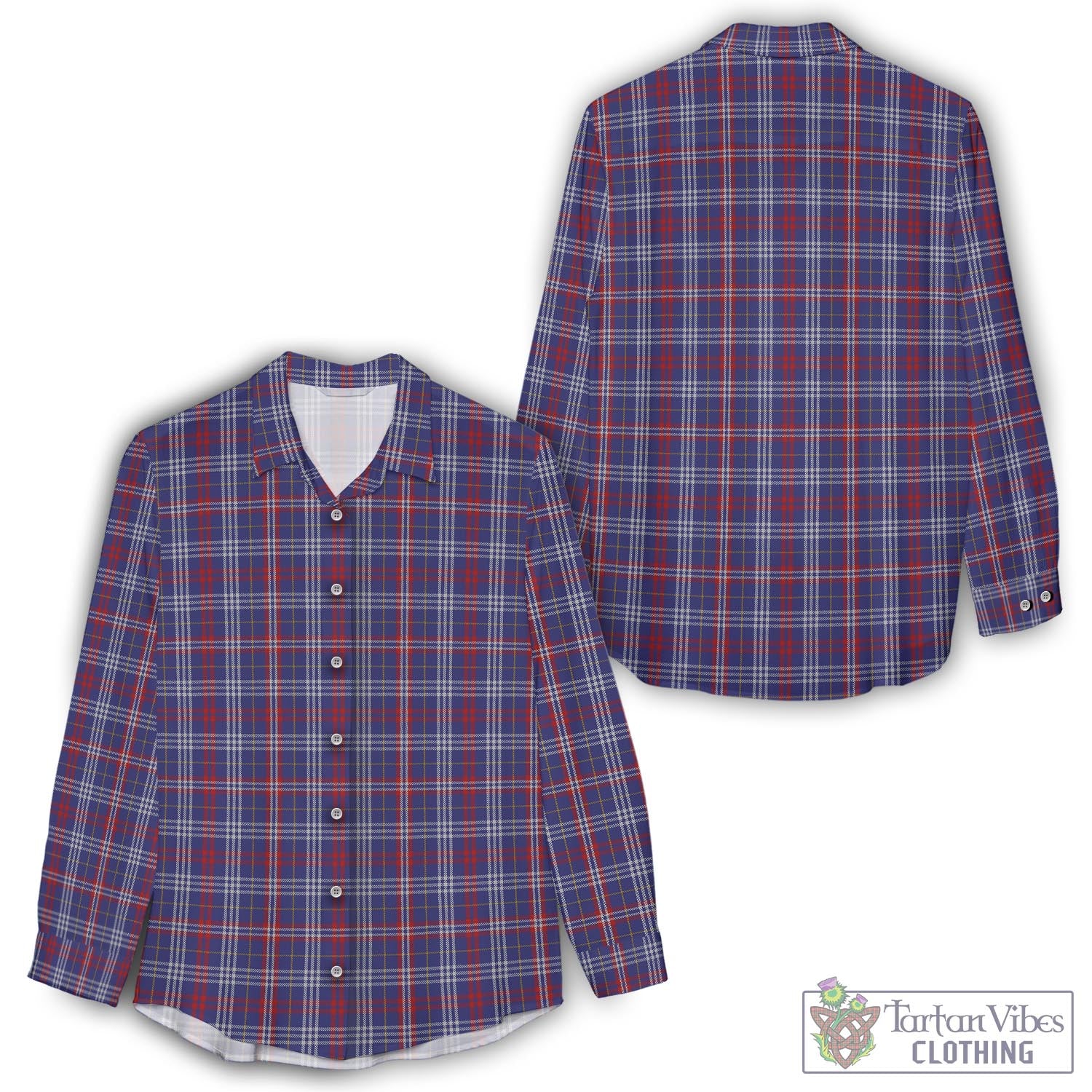 Parker Tartan Women's Casual Shirt - Tartan Vibes Clothing