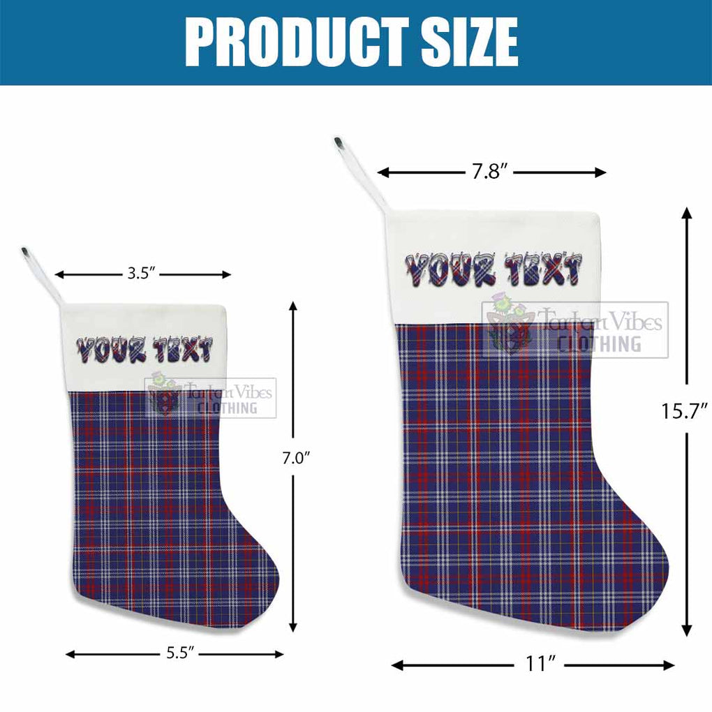 Parker Tartan Christmas Stocking with Personalized Text - Tartan Vibes Clothing