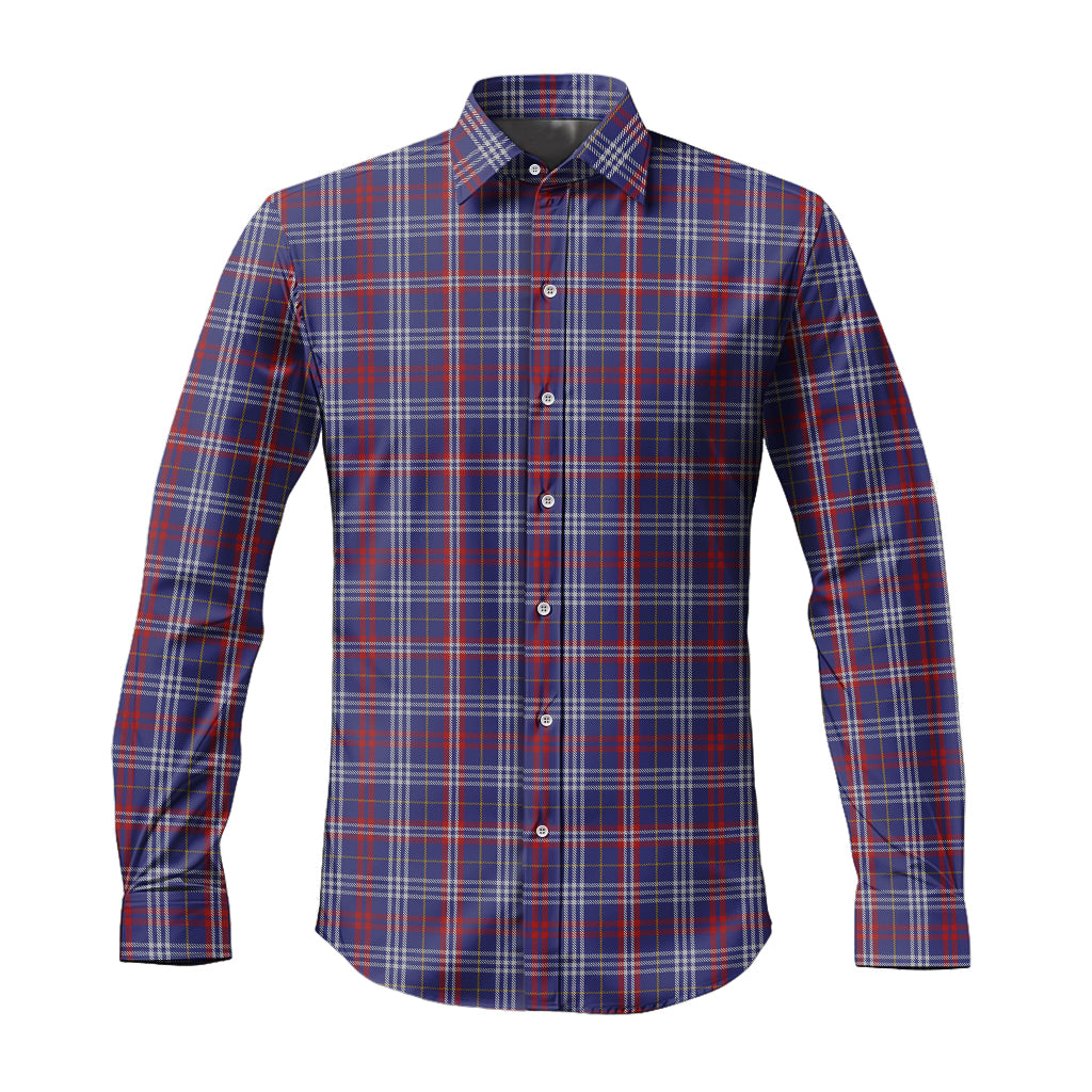 Parker Tartan Long Sleeve Button Up Shirt Men's Shirt - Tartan Vibes Clothing