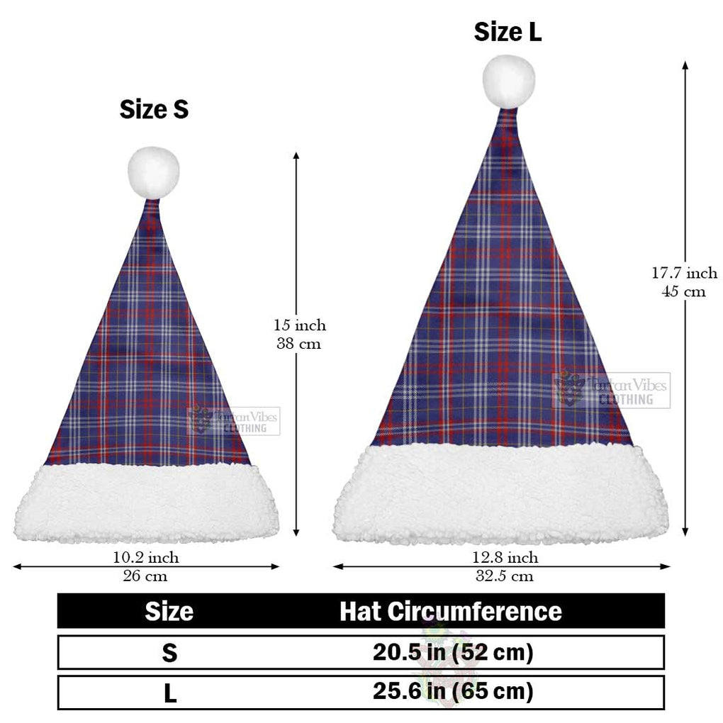 Parker Tartan Christmas Santa Hats Christmas Hat L 25.6in (65cm) - Tartan Vibes Clothing