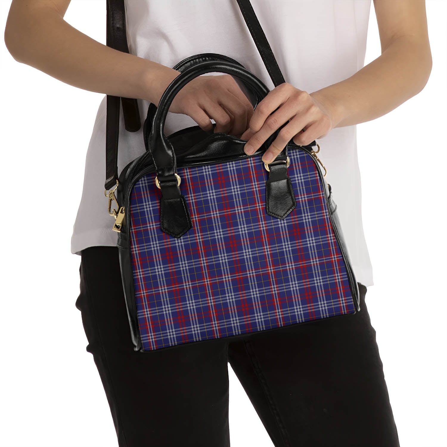 Parker Tartan Shoulder Handbags - Tartan Vibes Clothing