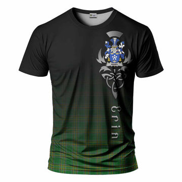 Parry Irish Clan T-Shirt with Coat of Arms Erin Go Bragh Celtic Inspired