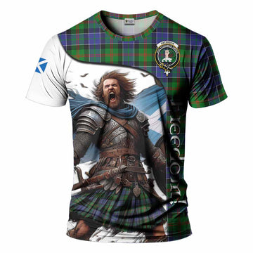 Paterson Crest Tartan T-Shirt Inspired by the Freedom of Scottish Warrior