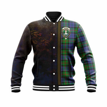 Paterson Tartan Family Crest Baseball Jacket Alba Gu Brath Be Brave Lion Ancient Style
