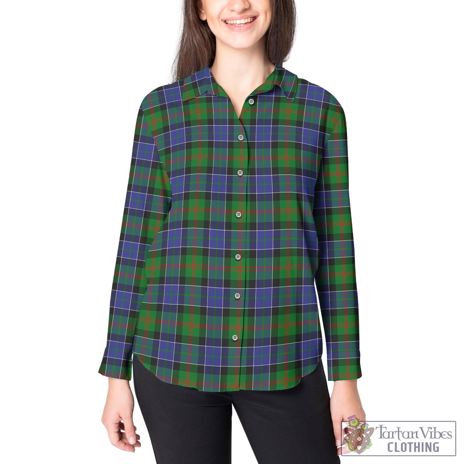 Paterson Tartan Womens Casual Shirt
