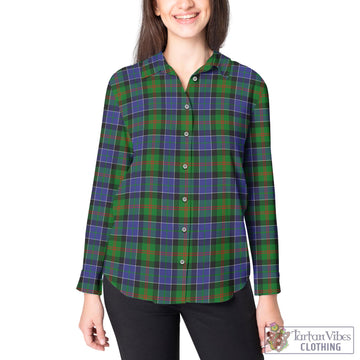 Paterson Tartan Womens Casual Shirt
