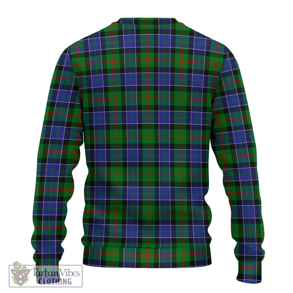 Paterson Tartan Knitted Sweater with Family Crest DNA In Me Style - Tartanvibesclothing Shop