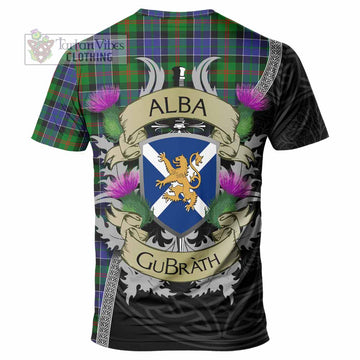 Tartan Vibes Clothing Paterson Tartan Family Crest T-Shirt Lion Rampant Royal Thistle Shield Celtic Inspired
