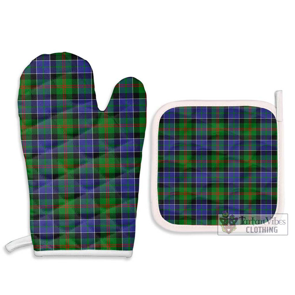 Paterson Tartan Combo Oven Mitt & Pot-Holder Combo 1 Oven Mitt & 2 Pot-Holder White - Tartan Vibes Clothing